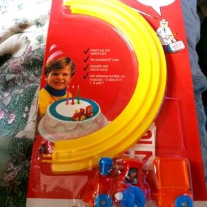 New sealed oldstock moving cake train birthday